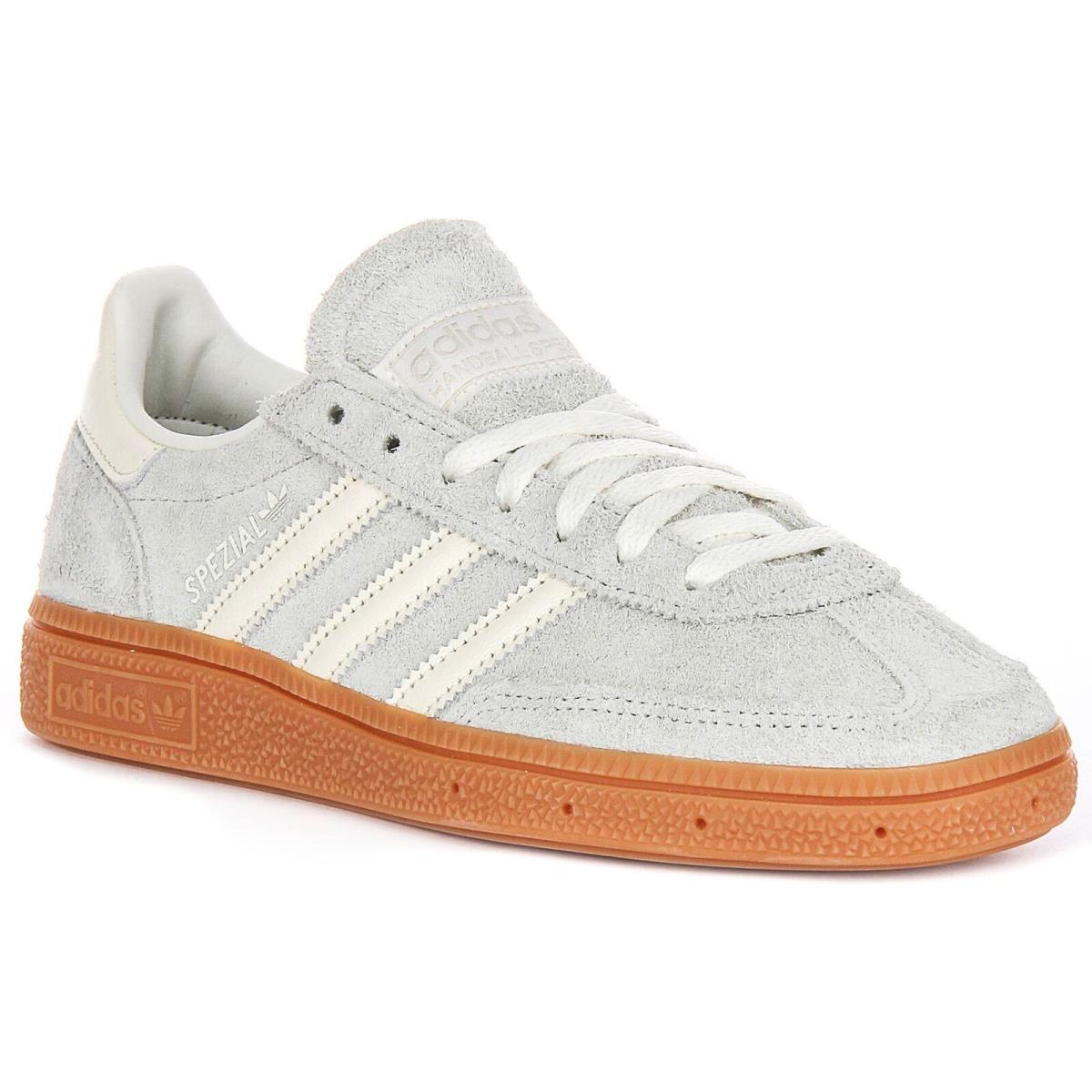 Adidas Handball Spezial Gum Outsole Solar Suede Womeans Sneakers Grey US 5 - 9.5 - GREY