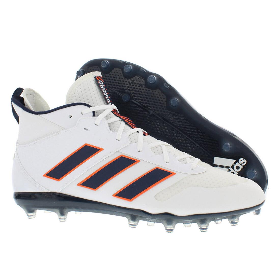 Adidas Adizero Natural 1.0 Unisex Shoes - White/Navy/Orange, Main: White