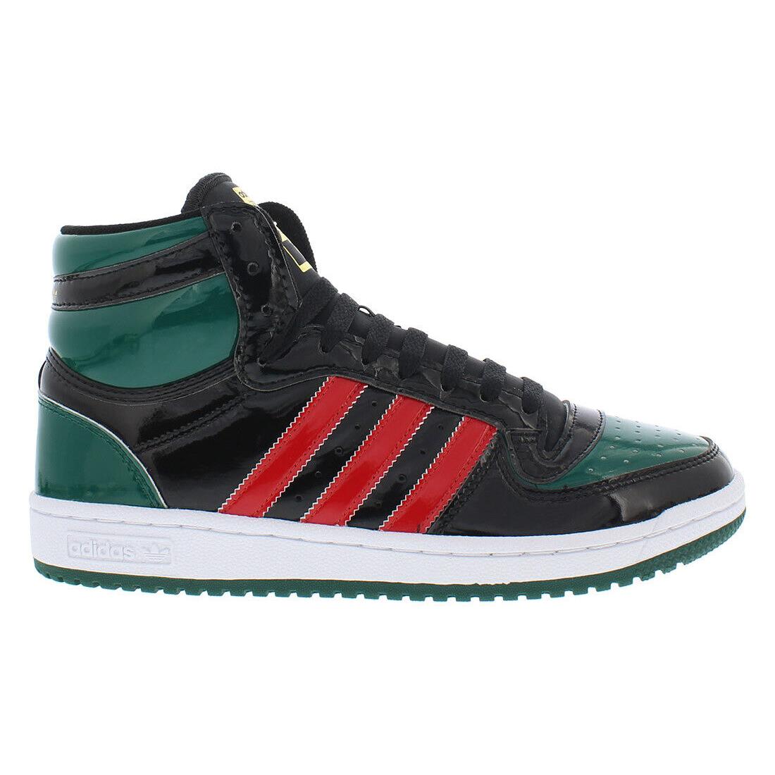 Adidas Top Ten Rb Mens Shoes - Black/Red/Green, Main: Black