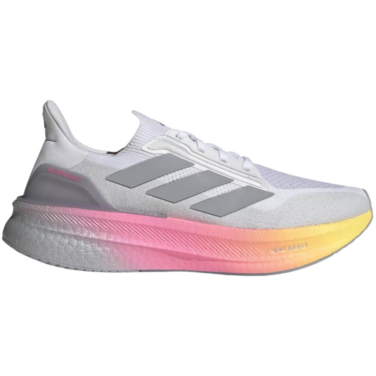 Adidas Ultraboost 5X Men`s Running Shoes All Colors US Sizes 7-14 Cloud White/Halo Silver/Lucid Pink