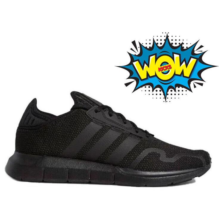 Adidas Men`s Swift Run X `triple Black` FY2116 - Black