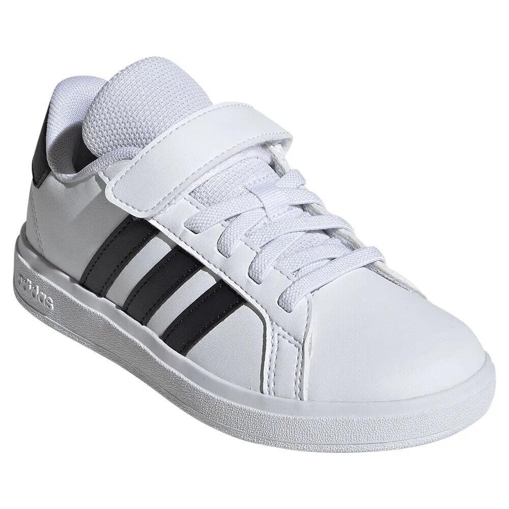 Adidas Kids Grand Court 2.0 EL C IH5529 White Black - White