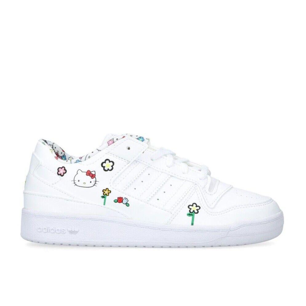 Adidas Kids x Hello Kitty Forum Low C Sneakers Size 13.5 Inbox - Multi