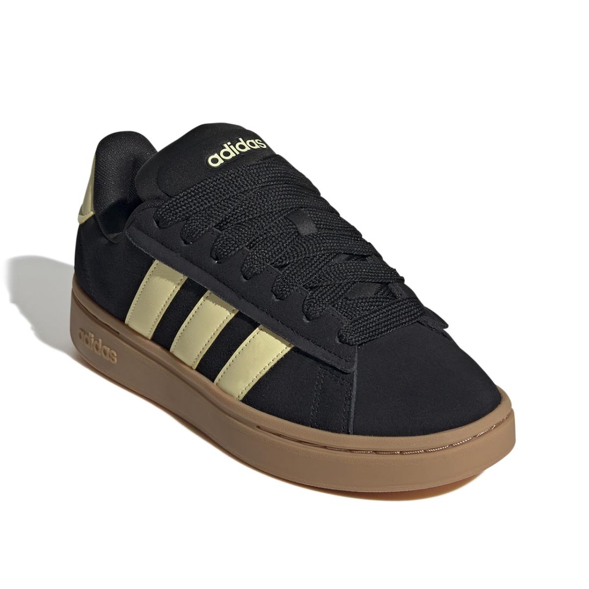 Woman`s Sneakers Adidas Grand Court Alpha 00s Sneaker - Black/Light Yellow