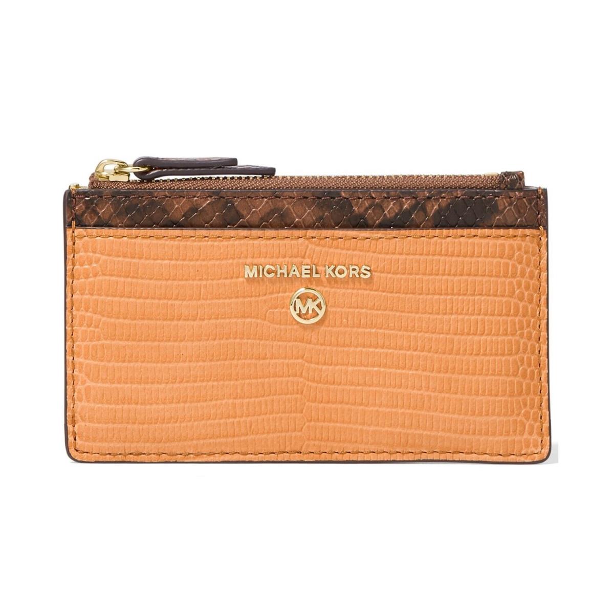 Michael Kors Small Slim Card Case Wallet 32FOGT9D6L / 32F0GT9D5N / 32H0GT9D5T Cider Multi