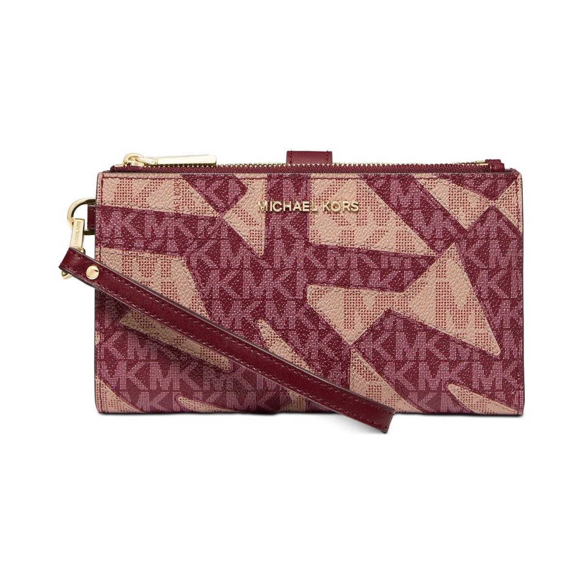 Michael Kors Double Zip Wristlet Wallet 32H1GJ6W4E /35F0SW8W90 / 32F1GJ6W7B