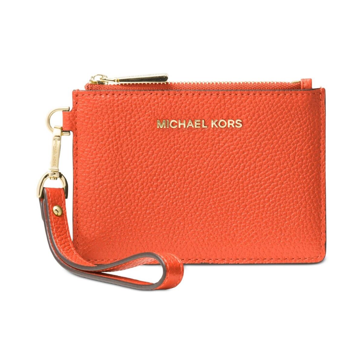 Michael Kors ID Card Case Wallet 32T7GM9P0L / 32T8TF6P1L / 32T7GM9P0L Orange Spice