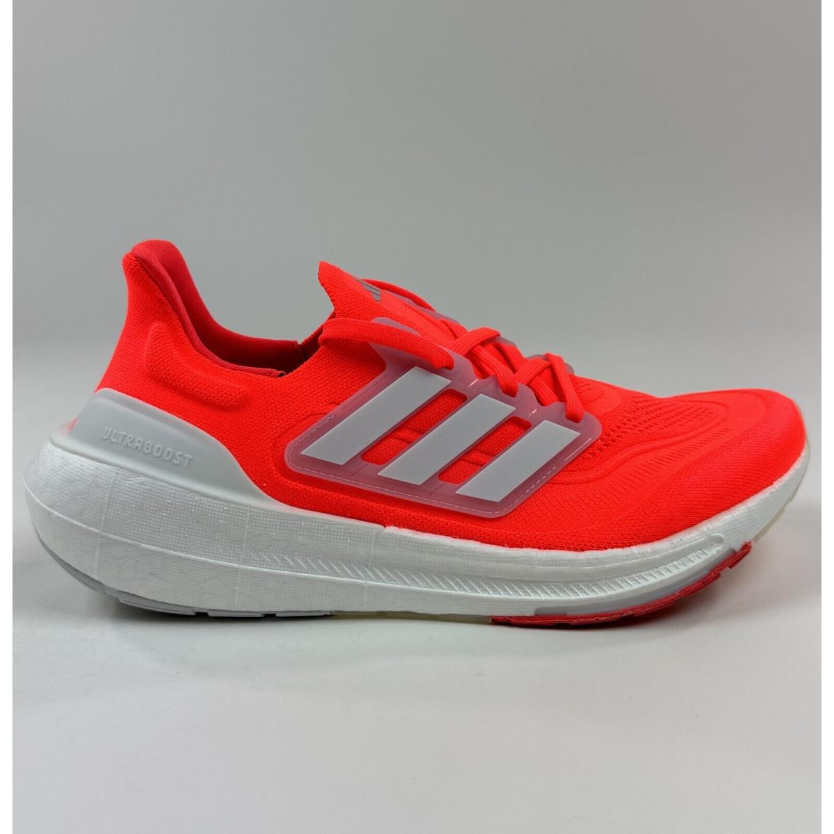 Adidas Ultraboost Light Womens 11 Red White Running Shoes Sneakers HP3344 - Red