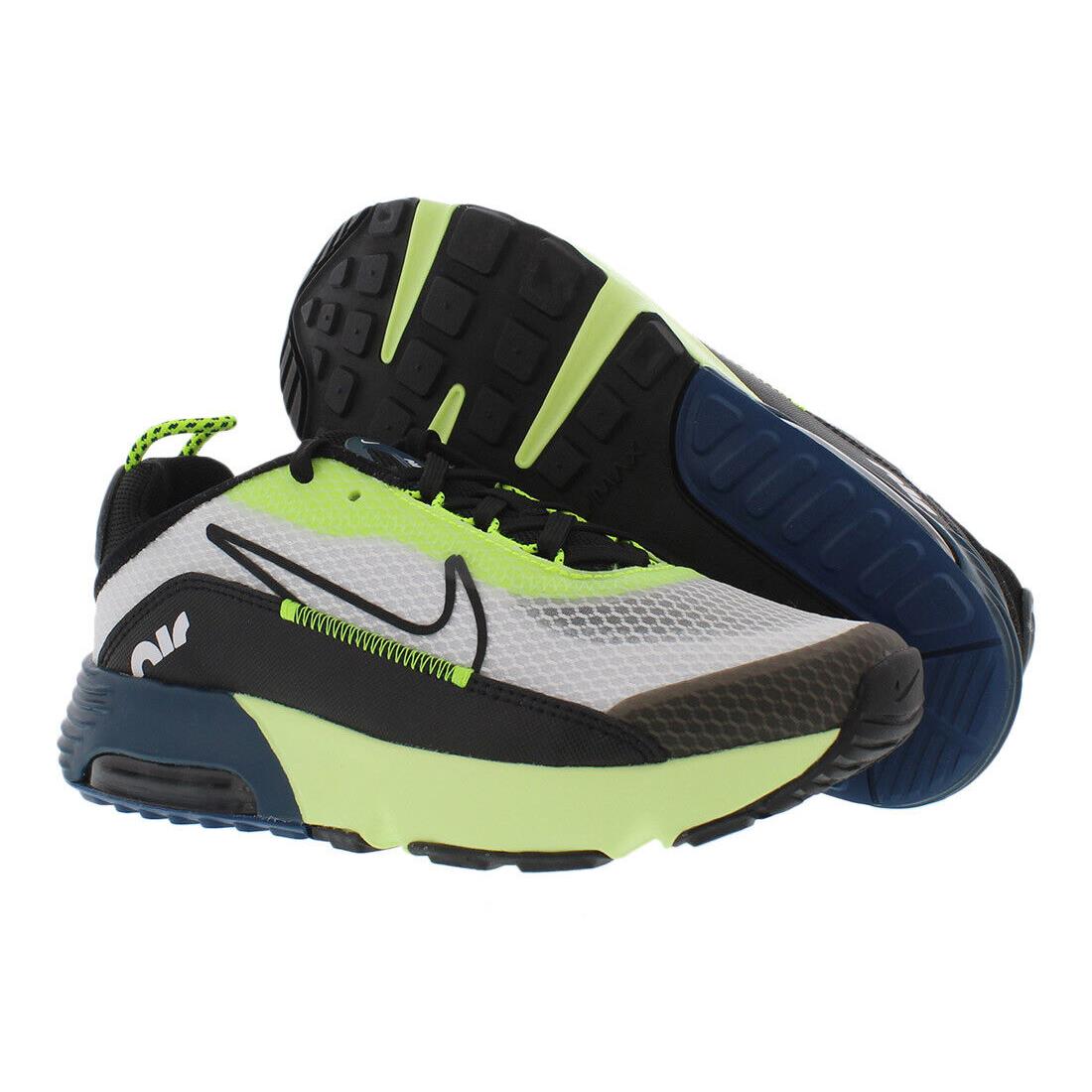 Nike Air Max 2090 Boys Shoes Size 11 Color: Black/white/volt