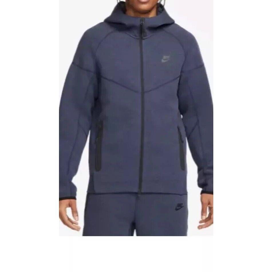 Nike Sportswear Tech Fleece Windrunner Obsidian Heather FB7921 473 Men S-t