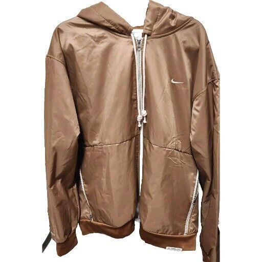 Nike Therma-fit Winterized Basketball Jacket DQ6184-258 Size Xxl Brown