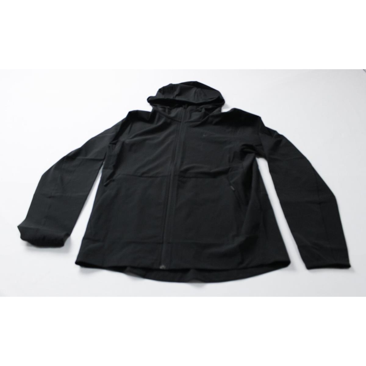 Nike Men`s Unlimited Water-repellent Hooded Jacket NC3 Black/black Small