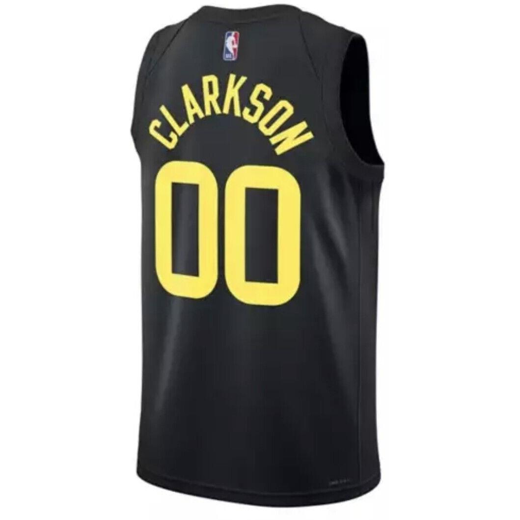 Utah Jazz Nba Jersey Men`s Nike Jordan Basketball Jordan Clarkson 00 Sz. M