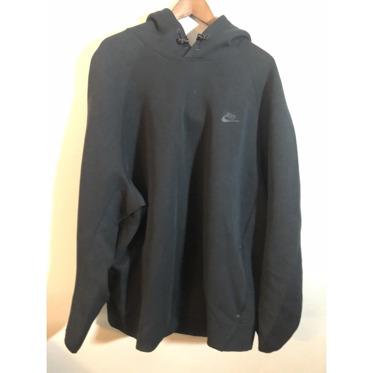 Men s Nike Swoosh Pullover Hoodie Black Size 3XL FB8016-010