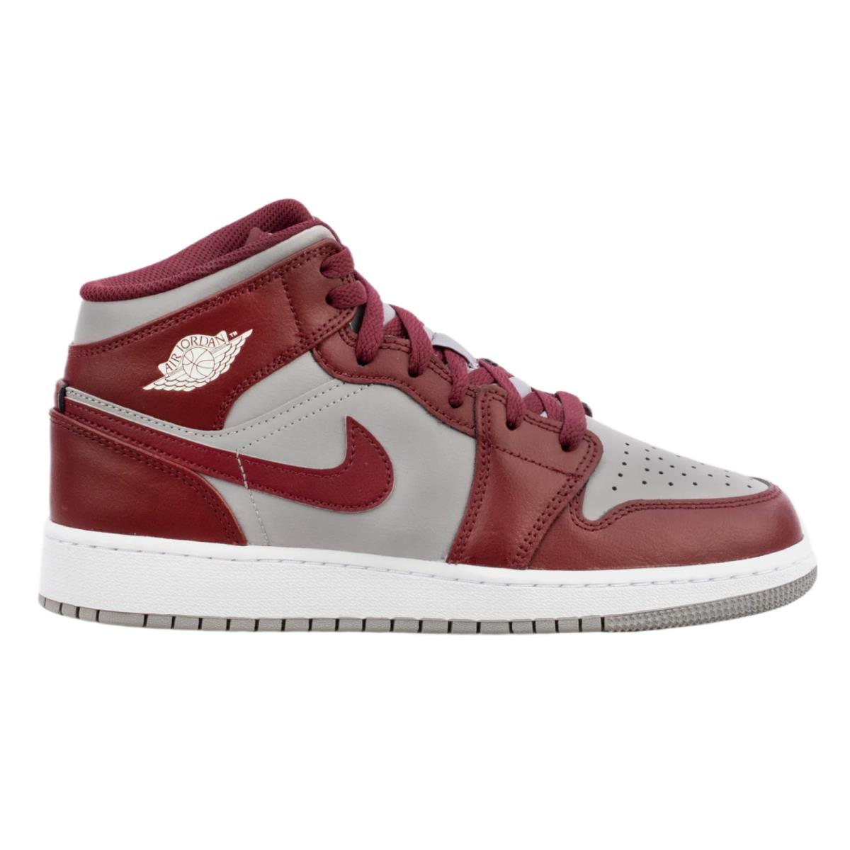 Nike Air Jordan 1 Mid Cherrywood Red DQ8423-615 Sz 4.5Y - Multicolor