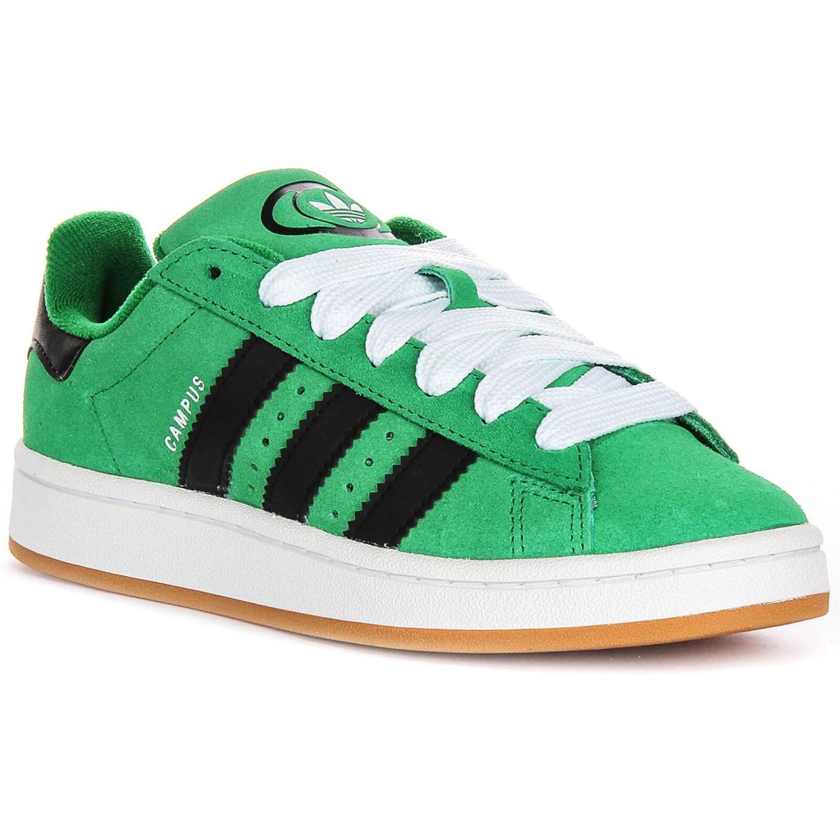 Adidas Campus 00S 3 Stripes Leopard Classic 90s Womens Sneakers Green US 5 - 11 - GREEN