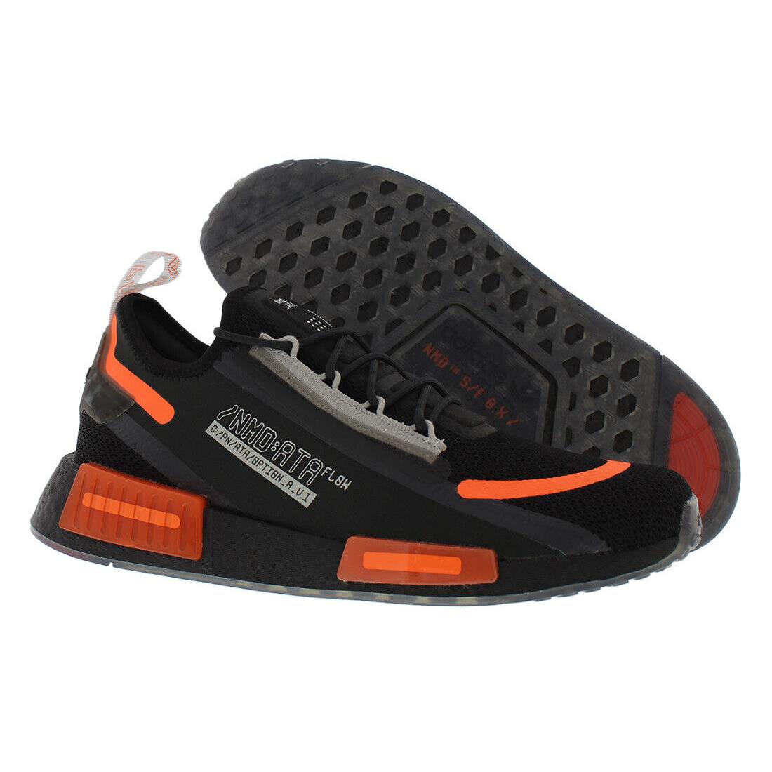 Adidas Nmd_R1 Spectoo Mens Shoes Size 5 Color: Black/orange/grey