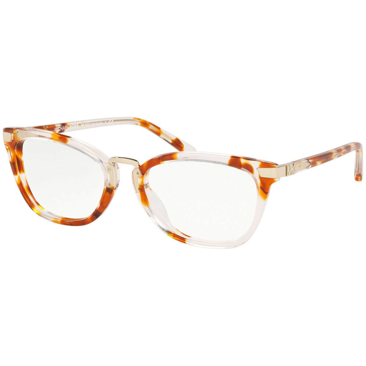 Michael Kors Eyeglasses MK4066 3776 Isla Verde DB126.18 Crystal Tortoise 50