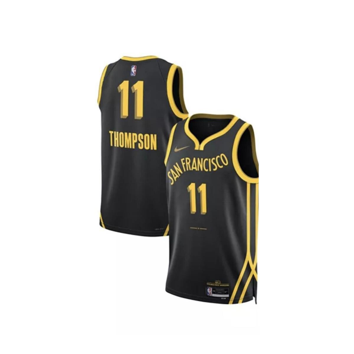 Nike Klay Thompson Golden State Warriors City Swingman Jersey Size Mens XL 52