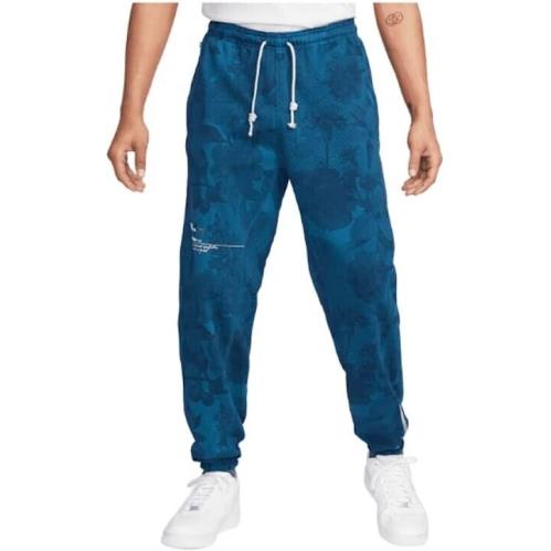 Nike Dri-fit Standard Issue DV0016-453 Brigade Blue Men`s Basketball Pants XL