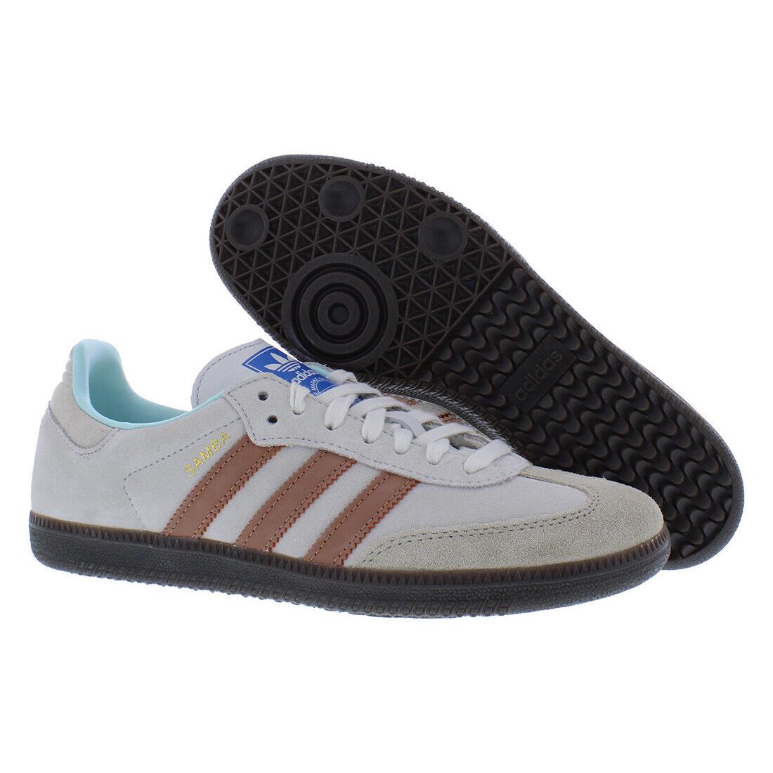 Adidas Samba OG Mens Shoes Size 7 Color: Pink/white - Pink/White, Main: Beige