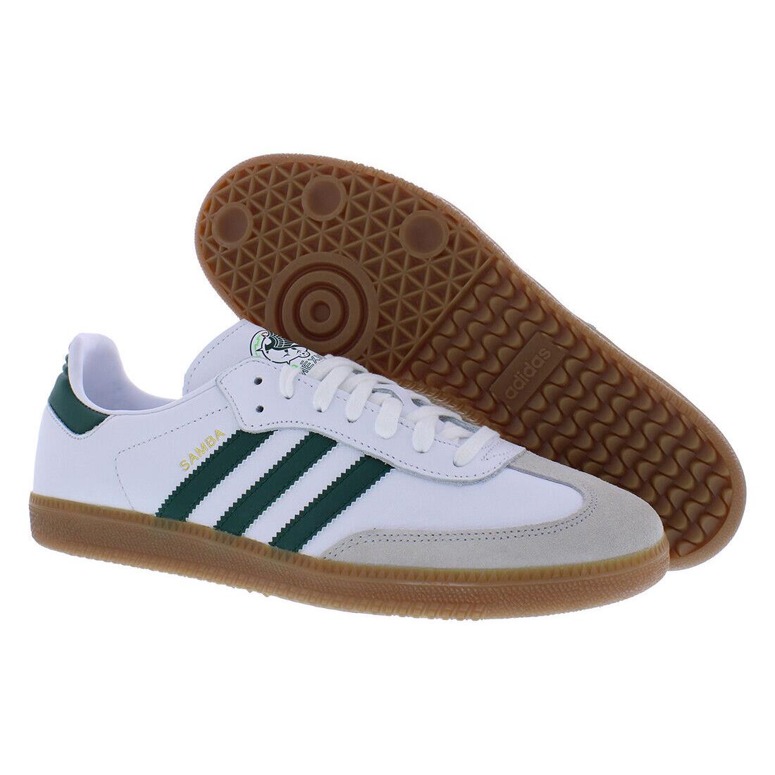 Adidas Samba Team Mens Shoes Size 10.5 Color: White/green - White/Green, Main: White