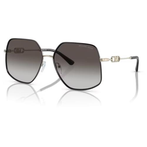 Michael Kors Empire-butterfly MK1127J 10148G Sunglasses Women`s Gold/grey 59mm