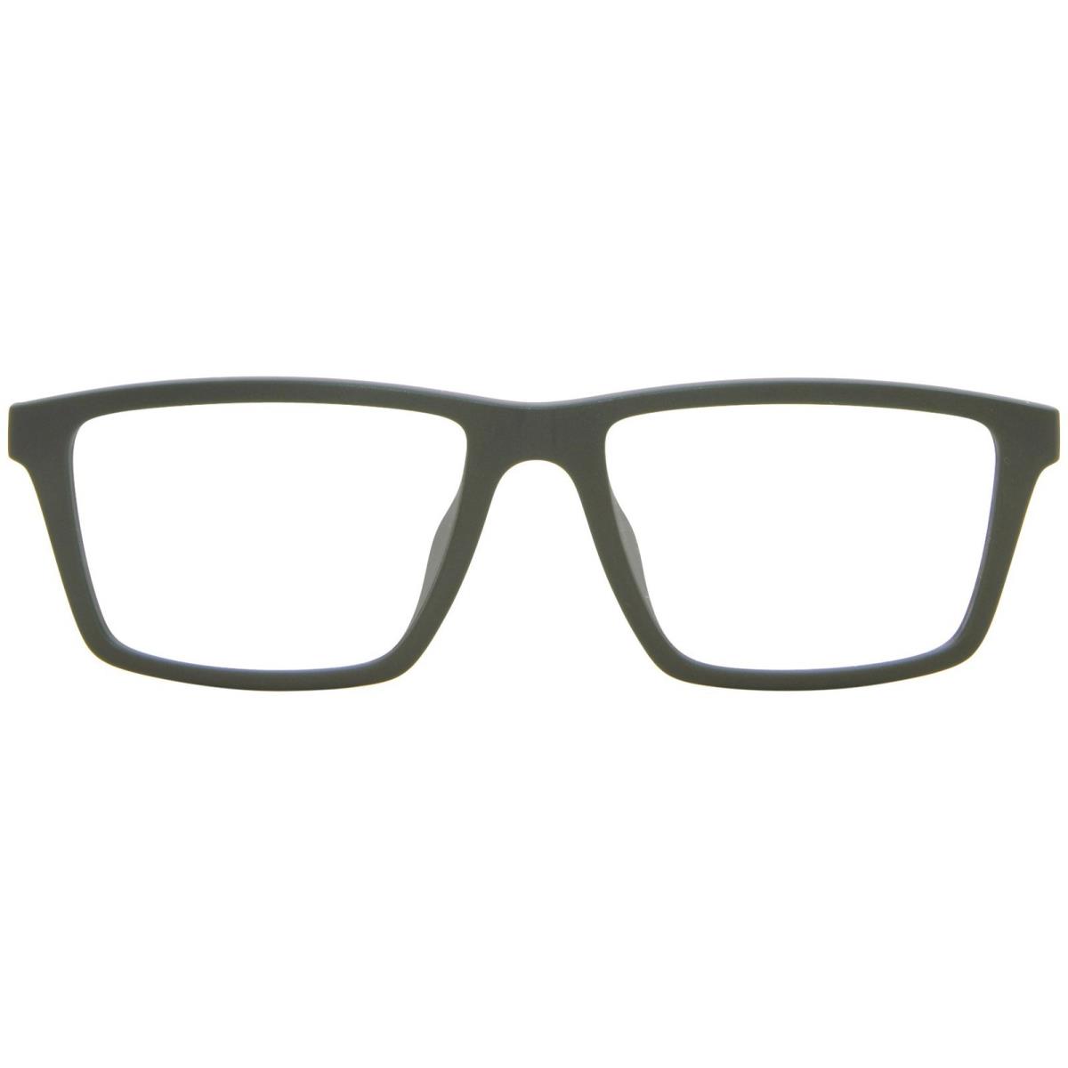 Emporio Armani EA4189U 5058/1W Eyeglasses Frame Men`s Green Full Rim 55mm