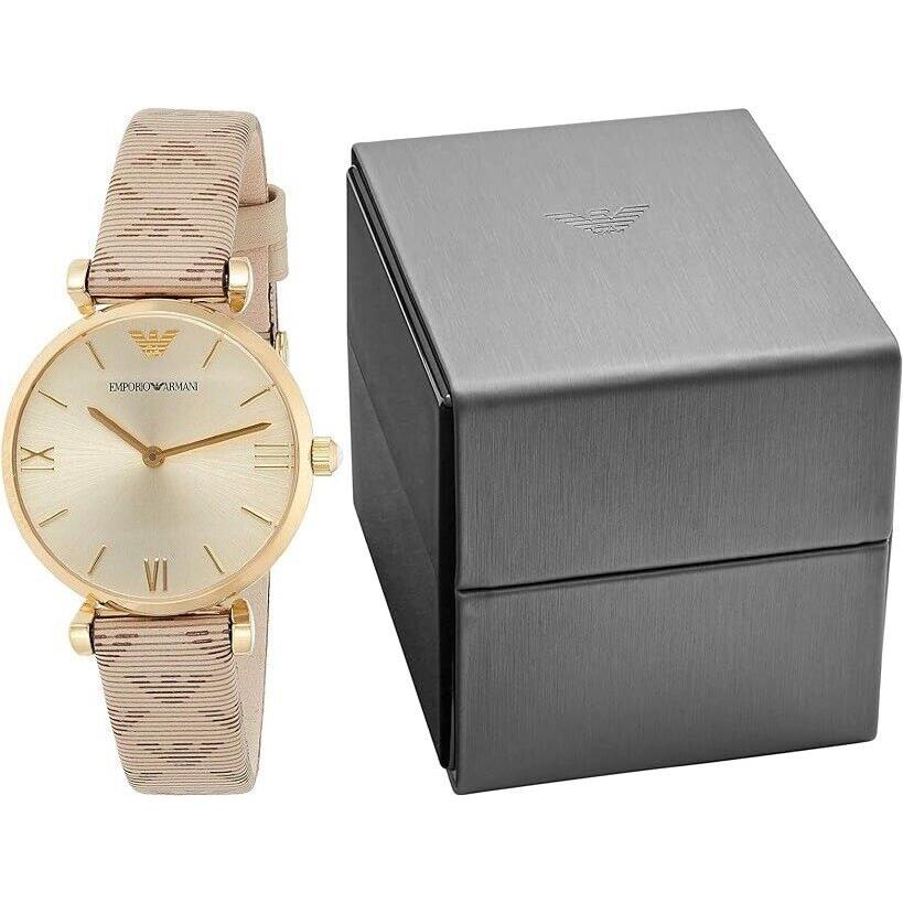 Emporio Armani Gianni T-bar Women`s AR11127 Dress Watch