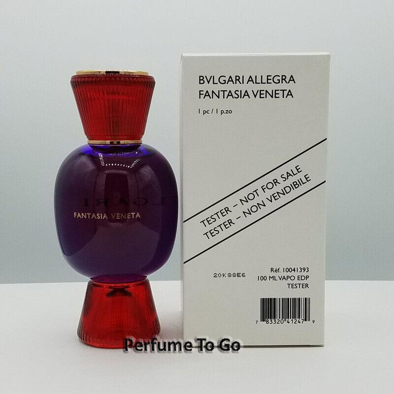 Bvlgari Allegra Fantasia Veneta 3.4 oz 100 ml Edp Spray Tester