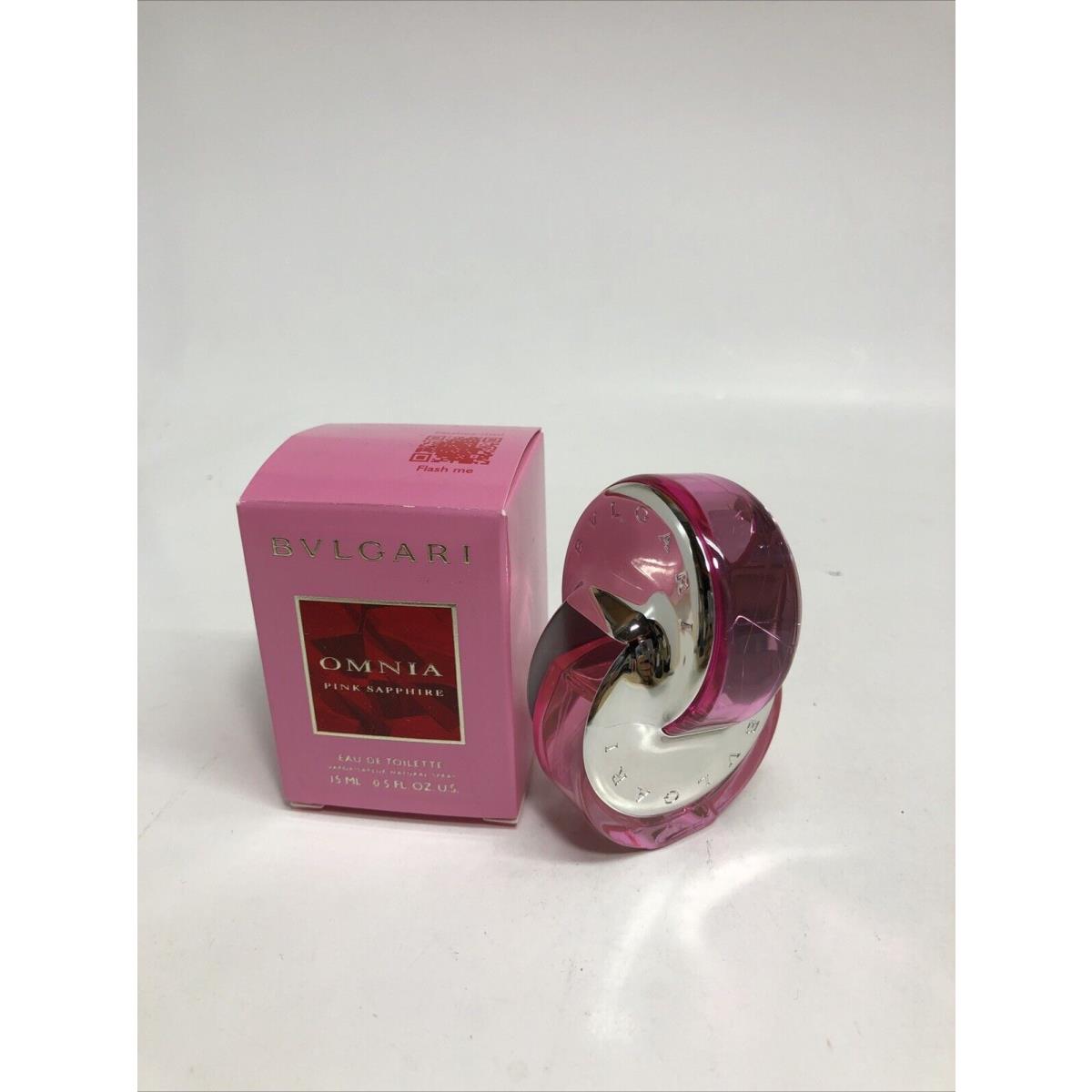 Bvlgari Omnia Pink Sapphire 0.5 OZ / 15 ML Edt Spray For Women