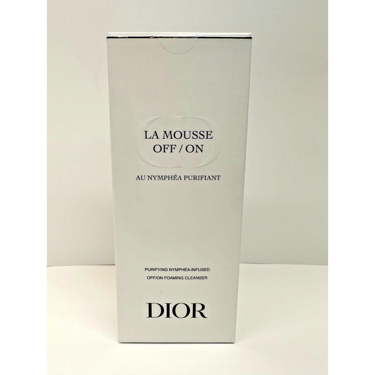 Dior LA Mousse Off/on Foaming Face Cleanser 5 OZ/150ML-SEALED