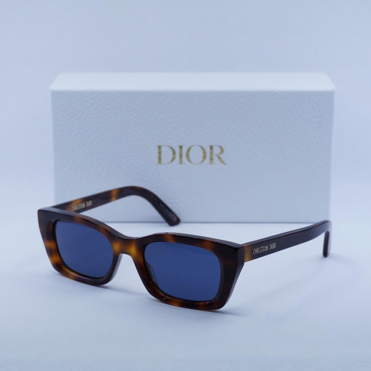 Dior Diormidnight S3I 26B0 Honey Havana/blue 52-19-140 Sunglasses