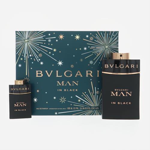 Bvlgari Man IN Black by Bvlgari 2 Piece Gift Set - 3.4 OZ Eau DE Parfum Spray