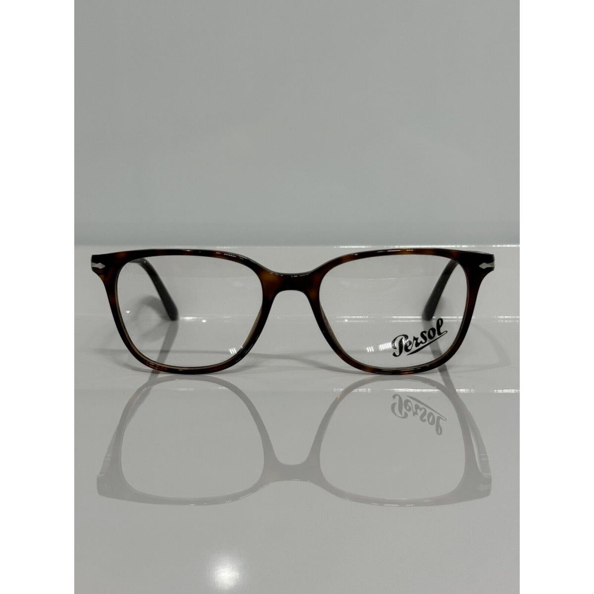 Persol 3203V 24 Havana Unisex Acetate Eyeglasses 51mm