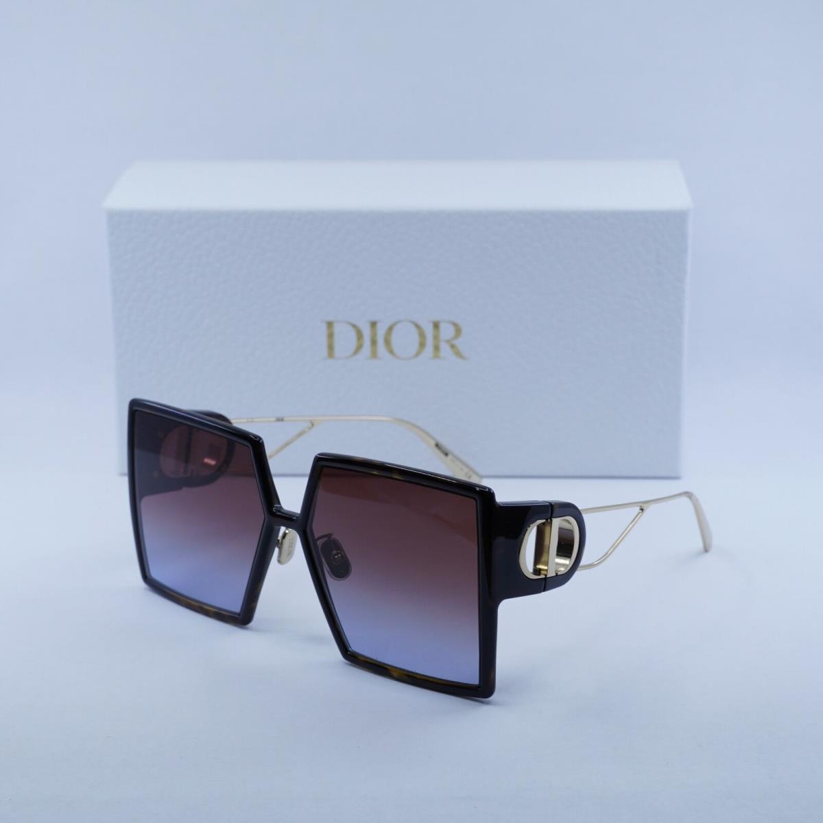 Dior 30MONTAIGNE SU 22F2 Dark Havana/gradient Bordeaux 58-15-130 Sunglasses