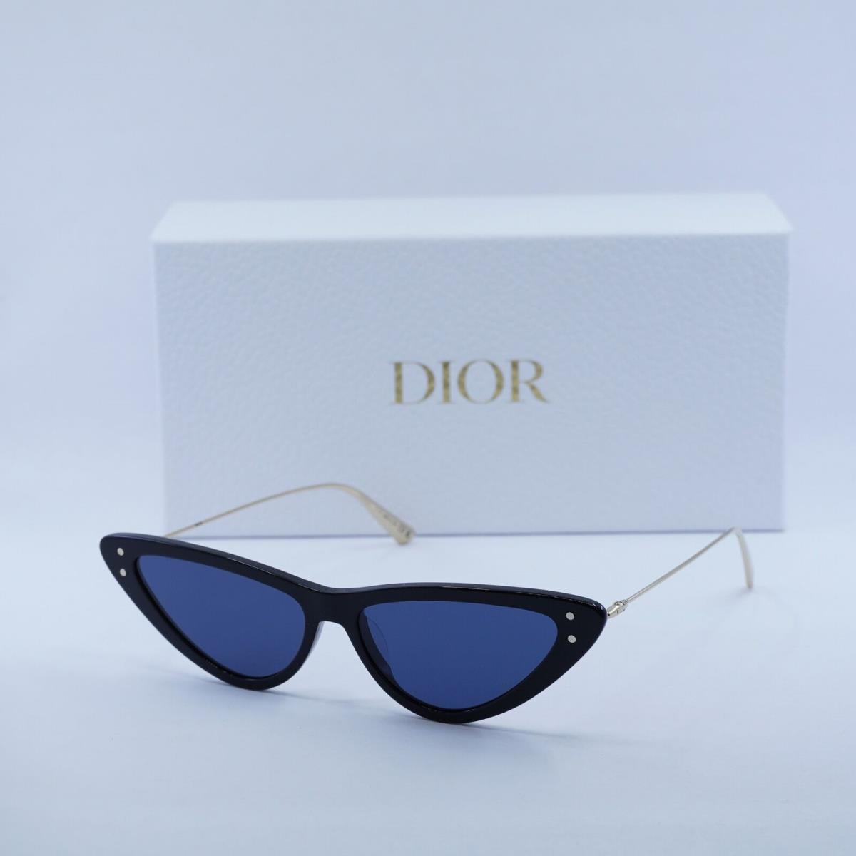 Dior Missdior B4U 12B0 Shiny Black/blue 55-14-135 Sunglasses