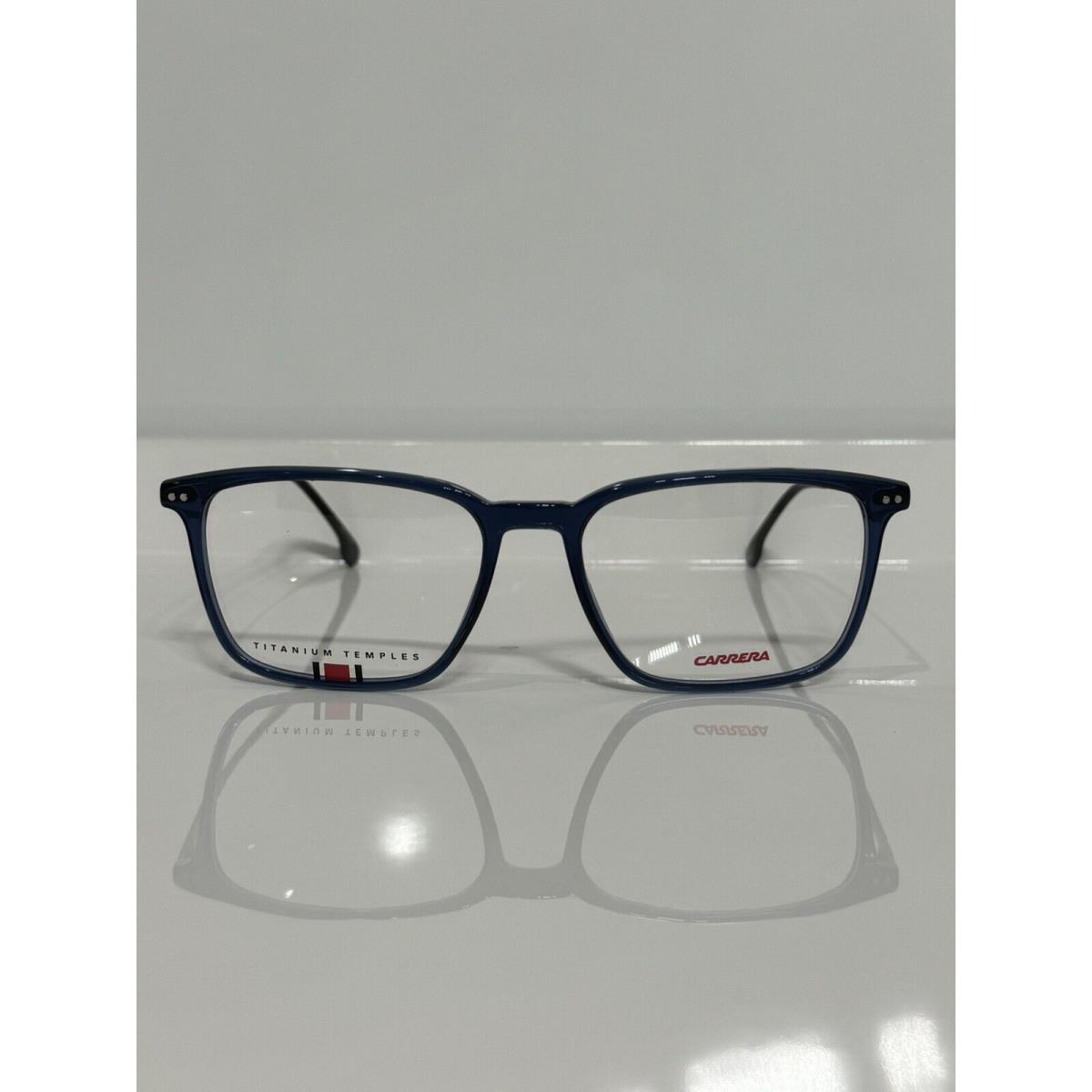 Carrera 8859 Crystal Blue Acetate Titanium Temples Eyeglasses 56mm