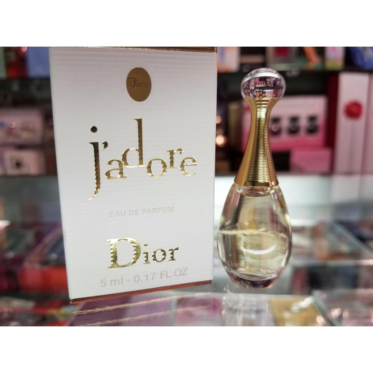 J`adore by Dior Eau de Parfum Edp 5 ml / .17 oz For Her Mini Travel