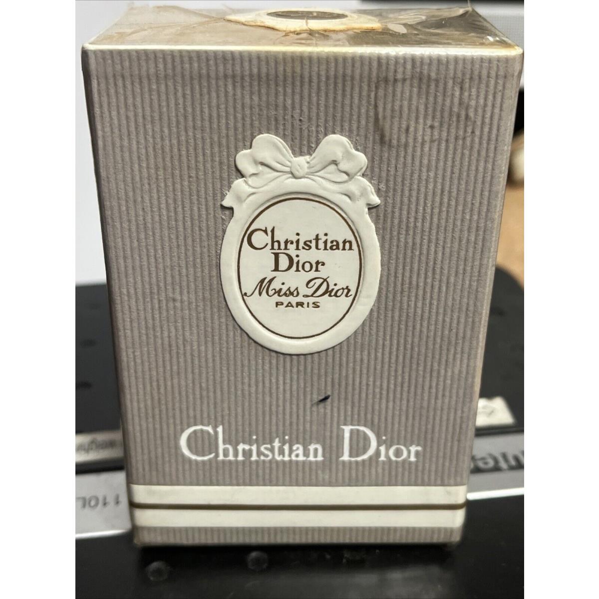 Vintage Christian Dior Miss Dior Parfum 1 OZ Pure Perfume Extrait Ref 8203