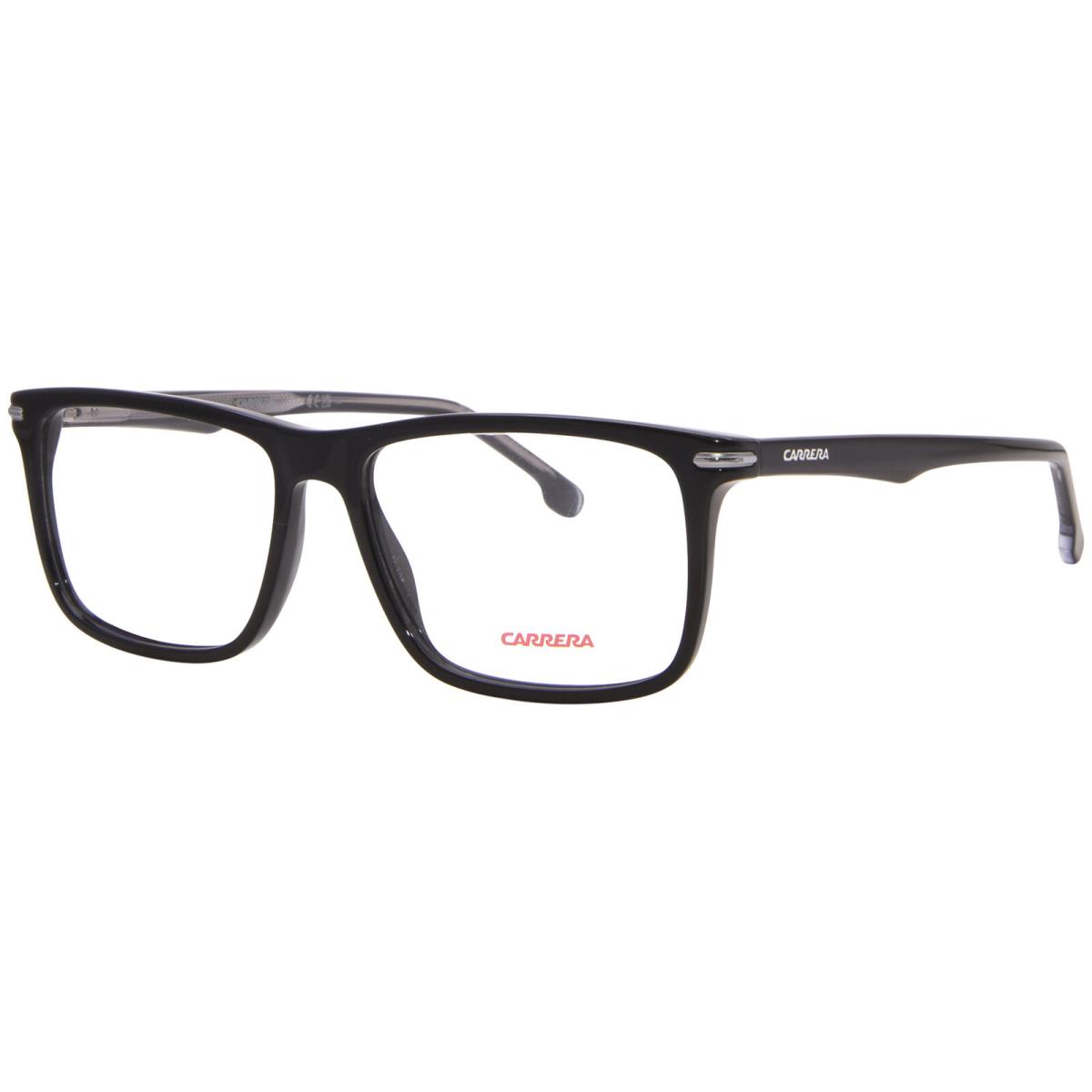 Carrera 286 807 Eyeglasses Men`s Black Full Rim Square Shape 54mm