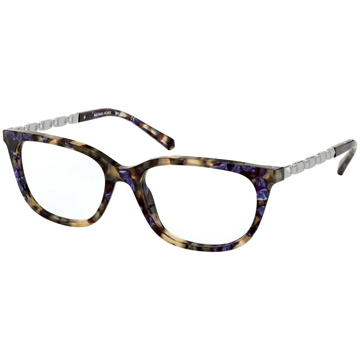 Michael Kors Eyeglasses MK4065 3279 Mexico City Treasure Blue Fleck 54MM