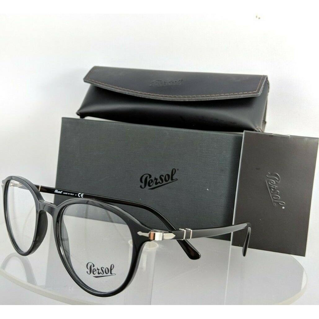 Persol eyeglasses  - Black Frame, Clear Lens 0
