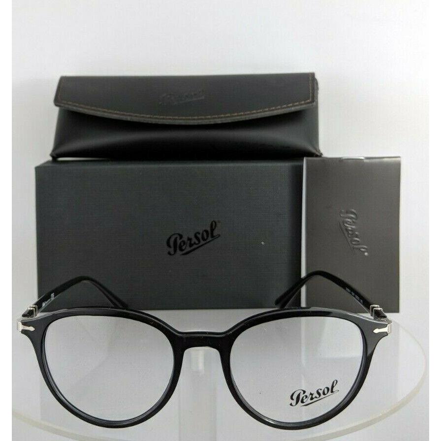 Persol eyeglasses  - Black Frame, Clear Lens 2