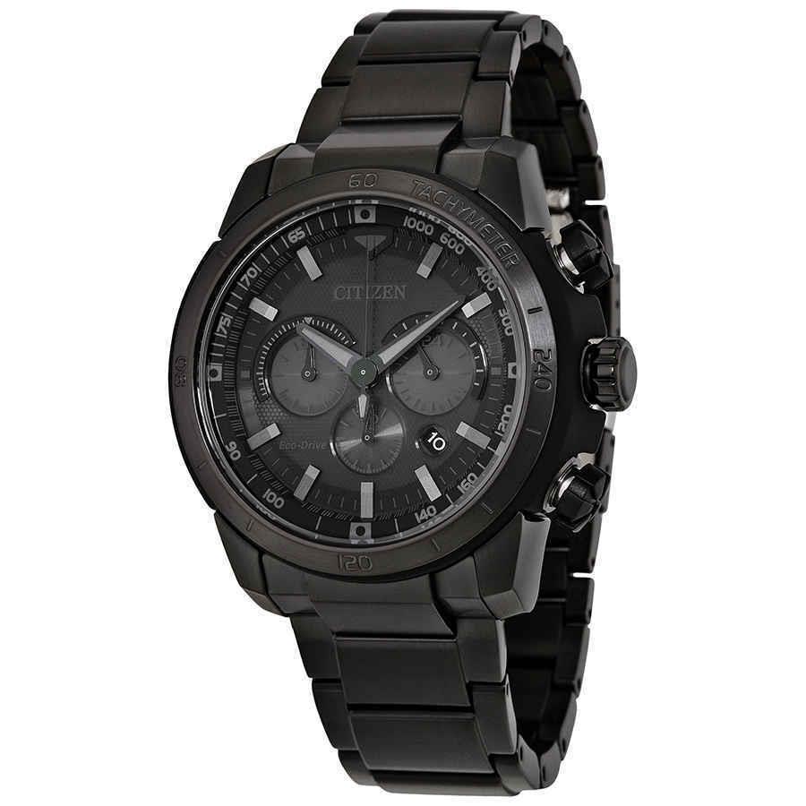 Citizen Ecosphere Eco-drive Black Dial Men`s Watch CA4184-81E