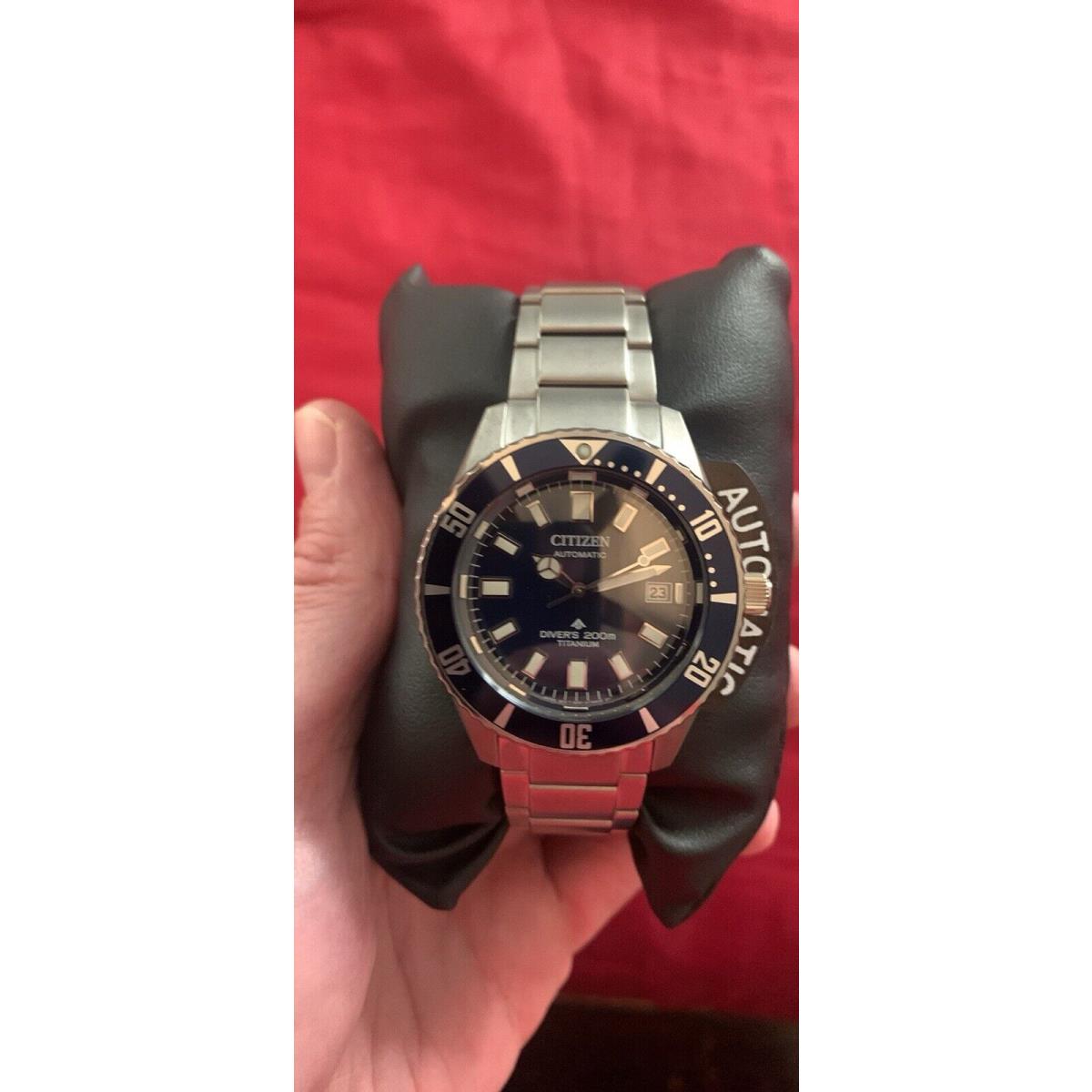 Citizen Automatic Titanium Fugitsubo Diver 41mm Blue