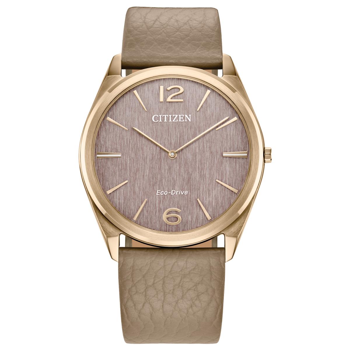 Citizen Eco-drive AR3123-00X 38.4mm Case Rose Gold-tone Suratto Dress Watch