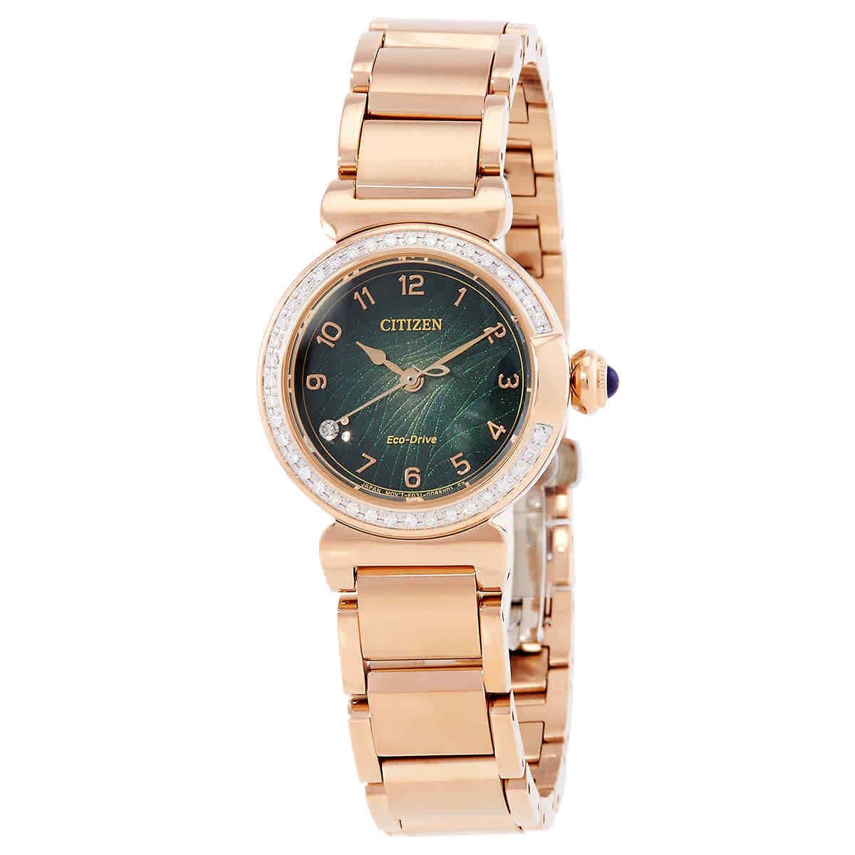 Citizen Eco-drive L Mae Diamond Ladies Watch EM1123-62X