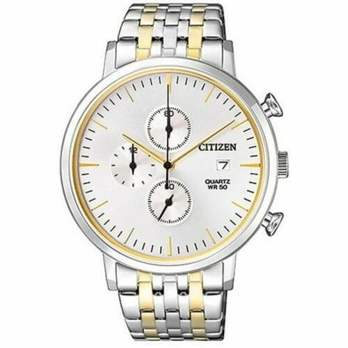 Citizen Men`s Chronograph Two Tone Steel Watch AN3614-54A