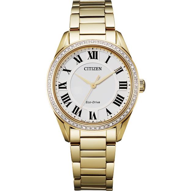 Citizen Women`s Arezzo 32mm Solar Quartz Eco-drive Watch EM0882-59A